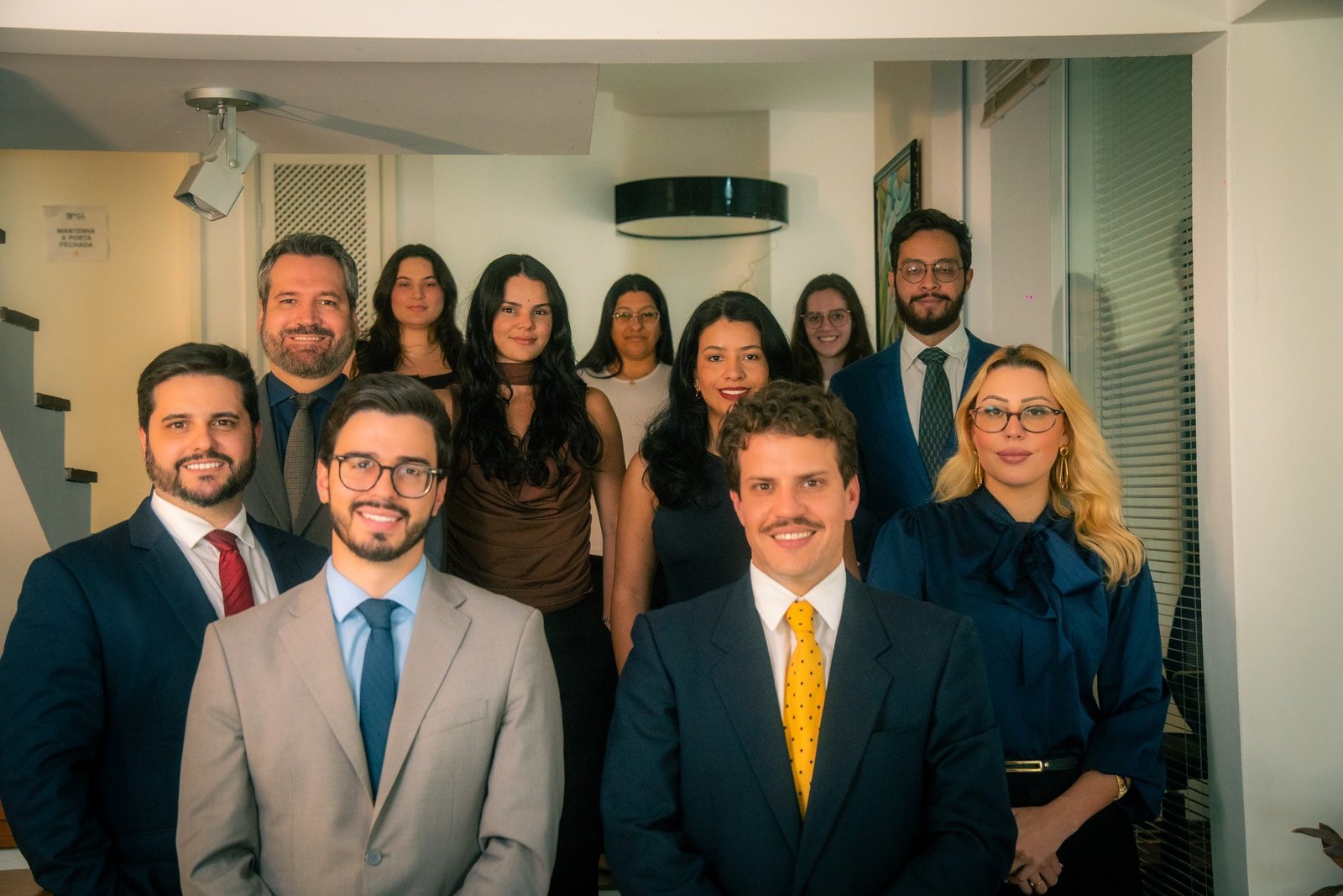 Equipe BNMA Advogados reunida na sede em Marília/SP